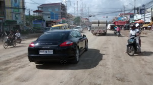 Panamera auf "Abwegen"